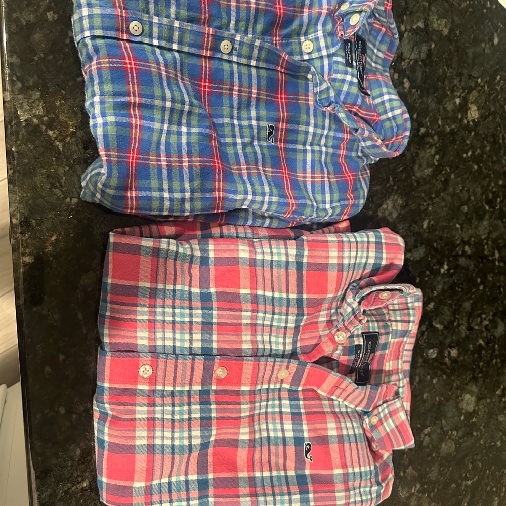 Vineyard Vines Plaid Button-Down Shirts bundle